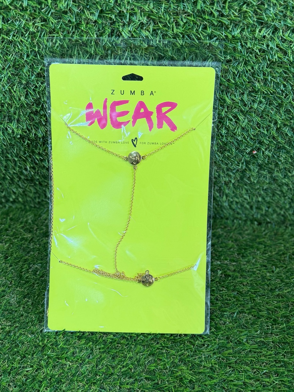 Zumba Fitness Gold-Tone Double Layer Y-Necklace